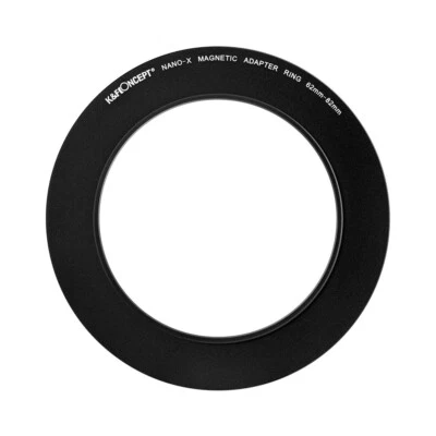 K&F Concept 62mm-82mm Magnetic Lens Filter Adapter Ring - Image 1 of 4