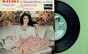 DALIDA / Baños de Luna / BARCLAY BCGE 28248 Pressing Spain 1960 EP VG - Picture 1 of 5