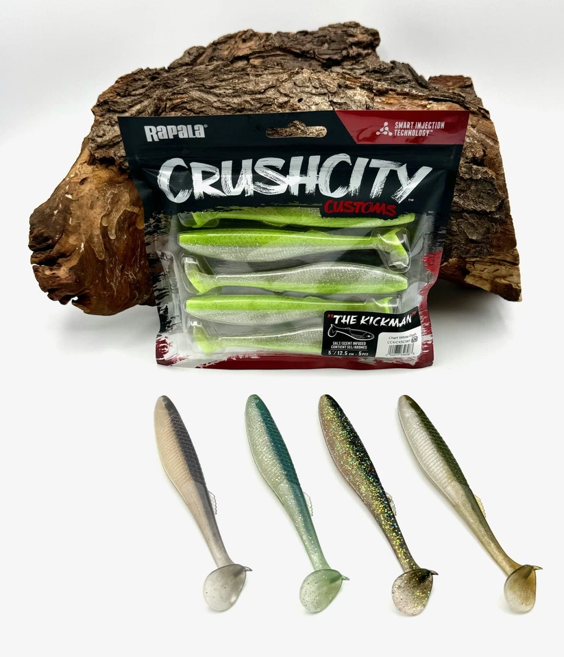 Rapala Crushcity Customs The Kickman 5" 12,5cm 14g 5 St. 16 Farben Salted Belly - Bild 1 von 1