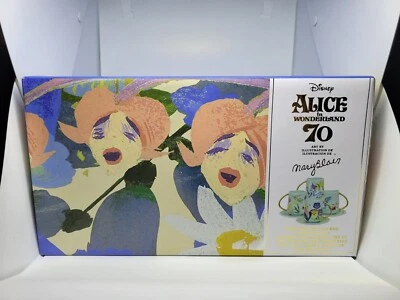 Juego de 4 tazas y platillos de té de China fina Alicia en el país de las maravillas 70 aniversario *Nuevo Foto 1 de 4
