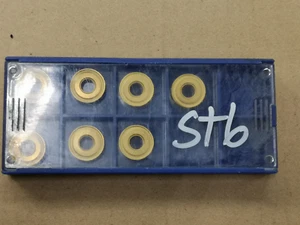 LOTE ST6 INSERTOS DE CARBURO INDEXABLES STELRAM P20C RNMG-150600E-3S MP-26 RNMG-54A - Imagen 1 de 4