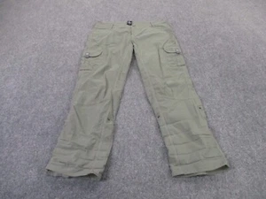 Kuhl Pants Women 14 Gray Cargo Canvas Hiking Outdoors Legendary Workwear Adult - Picture 1 of 11