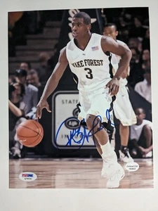 CHRIS PAUL Signed 8x10 Photo Autograph Wake Forest Phoenix Suns PSA /DNA COA 930 - Picture 1 of 2