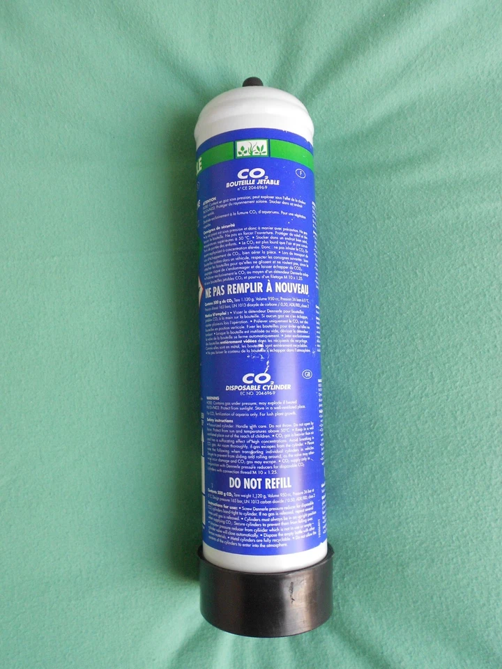 DENNERLE CO2 bouteille E 500 gr jetable - Photo 1/2