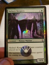 Meliras Keepers Foil Mirrodin Besieged. Mint to near mint