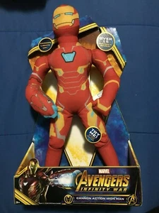 Avengers Infinity War Cannon Action Iron Man Lights and Sound Plush *NEW* a1 - Picture 1 of 5