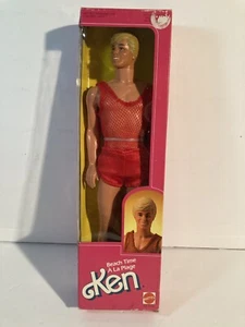 1984 Vintage Mattel Barbie BEACH TIME A LA PLAGE KEN #9103 - Picture 1 of 21