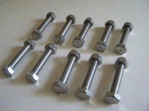  M8 Hexagon Head Screw Bolts A2- 70 / 1.75 in ( 44mm)  Stainless Steel / Metric - Picture 1 of 4