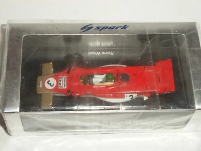 1/43 Spark Diecast S1765 - Team Lotus 56B British GP 1971 Reine Wisell - NEW - Image 1 of 3