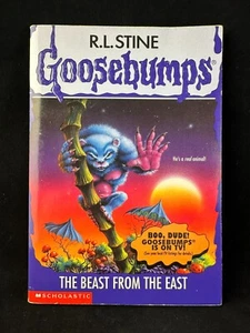 The Beast from the East R.L. Stine Goosebumps Book 7th Print Edition 1996 Good - Picture 1 of 21