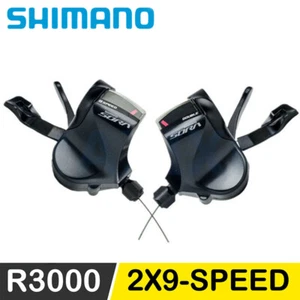 SHIMANO SORA R3000 Shifter Shift Lever Flat Bar Road Bike 2x9 Speed Left Right - Picture 1 of 9