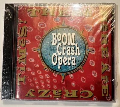 Boom Crash Opera - These Here Are Crazy Times (CD 1994) SEALED promo — 第 1/2 张图片