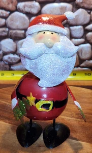 Weihnachtsdeko aus Metall. Santa From that Jingle Bobber's - Bild 1 von 10