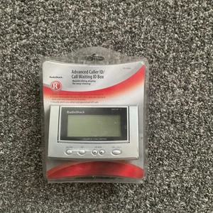 Radio Shack Caller ID Call Waiting ID Box rétroéclairé inclinable #43-3903 argent - Photo 1/5