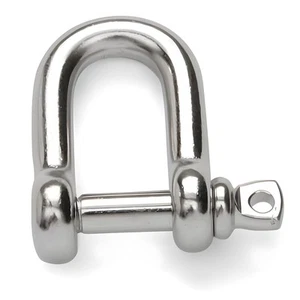 Multi pack Dee Shackle Towing Bow A4 Stainless Steel 4mm to 32mm D Link Shackles - Picture 1 of 4