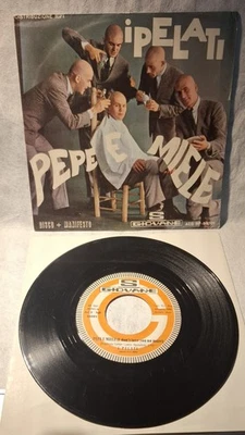 I PELATI, PEPE E MIELE (S Giovane 1966) Raro 45 come nuovo NM/EX + POSTER - beat - Image 1 of 4