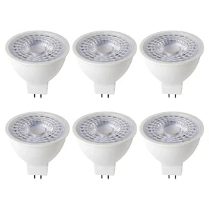 6 x Müller-Licht LED MR16 Reflektor 6,5W = 40W GU5,3 12V kaltweiß 4000K UVP 41€ - Bild 1 von 2