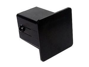 Tow Trailer Hitch Cover Plug Insert Truck Pickup RV - Black - Picture 1 of 1
