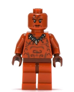 Lego Ugha Warrior 7627 without Hair Indiana Jones Minifigure - Picture 1 of 2