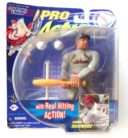 Vintage Starting Lineup Action Baseball Figure Mark Mcgwire by Hasbro Cover