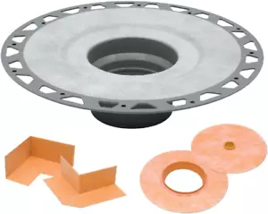 Kit de brida de ducha de PVC Kerdi-Drain con esquinas impermeabilizantes preformadas - Ideal para - Imagen 1 de 9