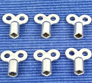 6x Heizungsentlüftungsschlüssel Heizkörper Entlüftungsschlüssel - Vierkant 5mm - Bild 1 von 1