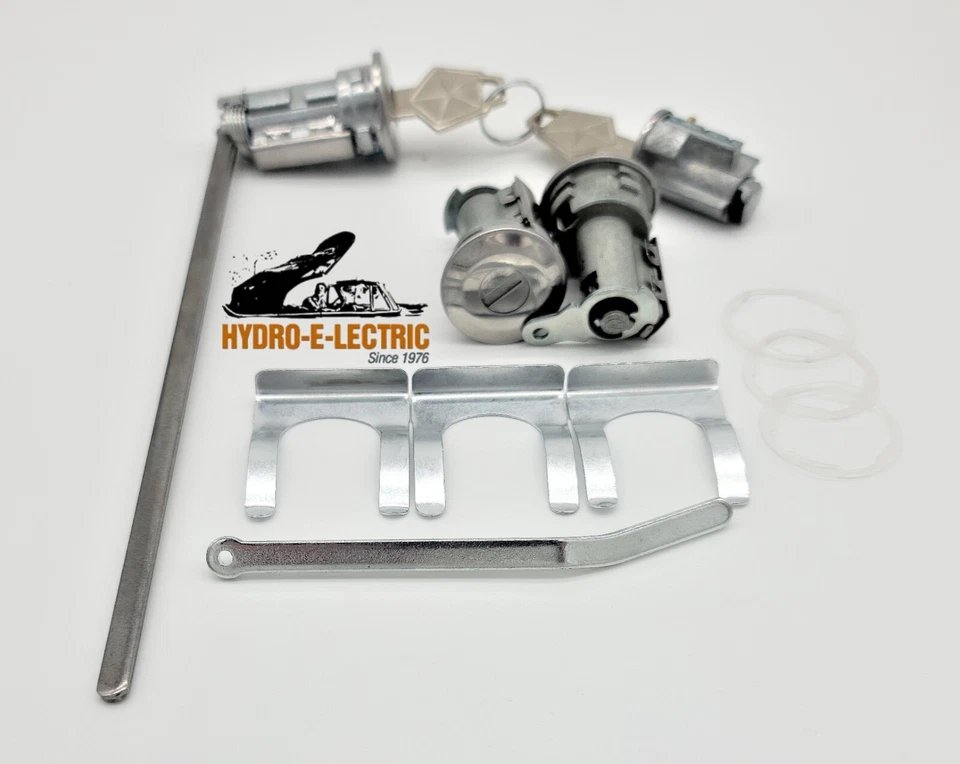 NUEVO 1966-68 Plymouth Satellite/GTX Encendido, Juego de Cerraduras de Puerta y Maletero-Llaves Chrysler Foto 1 de 4