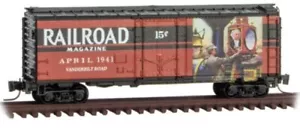 MICRO TRAINS (Z) 502 00 641 RR MAGAZINE SERIES CAR #2 "VANDERBILT RD" - NEW - Picture 1 of 1