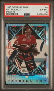 PATRICK ROY 1993-94 DONRUSS ELITE RARE INSERT /10000 PSA 6 POP 7 AVALANCHE - Picture 1 of 1
