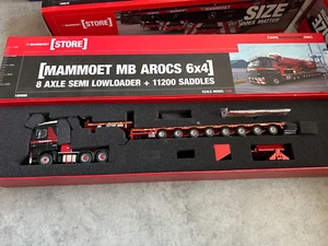 IMC 1:50 Mammoet MB Arocs 6x4 + semirimorchio 8 assi + selle 11200 - Foto 1 di 4