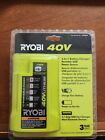 Ryobi 18/ 40V Lithium 2-In-1 Battery Charger / Portable Usb Power Source New