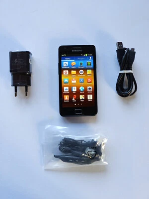 Original Samsung Galaxy S2 GT-I9100 -16GB Smartphone- schwarz - Ohne Simlock - Bild 1 von 4