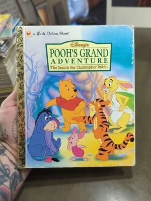 Vintage A Little Golden Book Pooh’s Grand Adventure The Search For… #862 - Image 1 of 2