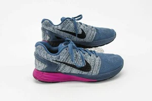 Nike Women Shoe Lunarglide VII Size 8.5M Athletic Sneaker Running Pre Owned qp - Picture 1 of 12
