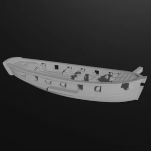 1/1200th FR/GB Entreprenante Cutter (10 guns) 1797-1812 - Picture 1 of 1