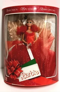 1988 #1 Buone Feste Barbie Passione Mattel #1703 NOS Vintage - Foto 1 di 15