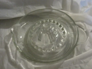 Vintage Klarglas Mexiko TPC Zitruspresse/Reibahle mit Ausgießer ~ LBDLK - Bild 1 von 4
