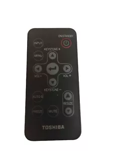 Proyector de control remoto genuino Toshiba TDP-SP1 TDP-SP1U XP1U XP1 XP2 XP2U OEM - Imagen 1 de 2