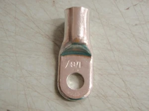 CABLE BATERÍA TERMINAL COBRE ESTAÑADO 252284 1/0 CABLE 1/4" AGUJERO CADA MARINO - Imagen 1 de 1