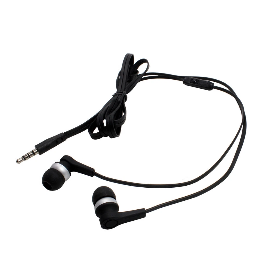 In-Ear Stereo Headset schwarz für Acer Iconia One 8 - Bild 1 von 1