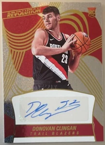 2024-25 Panini Revolution Donovan Clingan Auto RC Blazers UConn - Bild 1 von 2