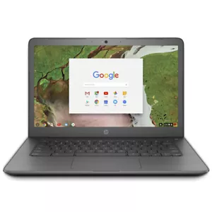 1 Year Warranty HP Chromebook 14 G5 14" Celeron 1.1GHz/8GB/32GB SSD - 3PD87UT - Picture 1 of 5