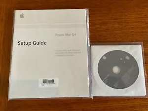 Apple Power Mac G4 Software Install and Restore Mac OS 10.2.4 and Setup NEW! - Picture 1 of 5