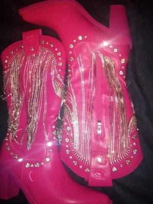 Botas Diane's Misfortune Talla:11 Western Estrás (Envío Rápido) Foto 1 de 3