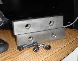 Wilton Vise Jaws 500S, 5"W X 1 1/4"H X 5/8"T SMOOTH! - Picture 1 of 2