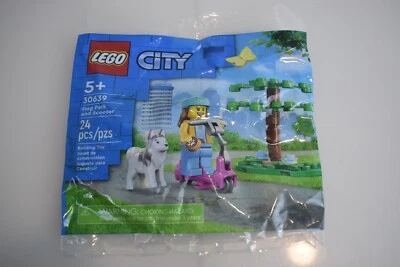 LEGO City парка собак и скутер 30639 новый полиэтиленовый пакет в заводской упаковке - Изображение 1 из 4