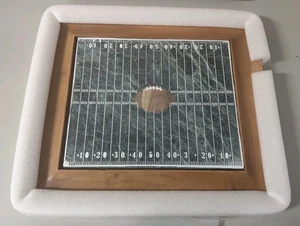 Football Cheeseboard - Walnut Wood & Spider Green Marble  - Picture 1 of 10