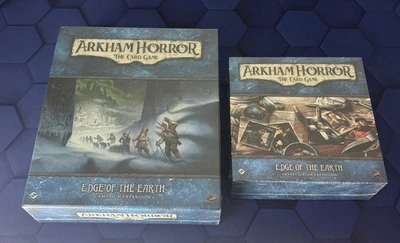 Arkham Horror Edge Of The Earth Campaign + Investigator expansions BNIS English - Image 1 of 4