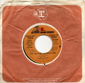 Kenny Rogers:Ruby don't take your love to town/Reuben James:US:Re-Issue - Picture 1 of 2