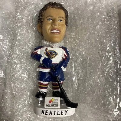 Nuevo en caja Dany Heatley Bobblehead NHL Atlanta Thrashers Hockey SGA Raro Foto 1 de 4